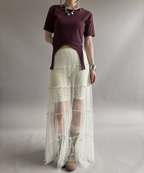 【RE;CIRCLE】 RE Mulch Boarder T-shirt Leotard / 260430-004