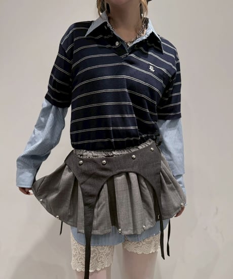 【RE;CIRCLE】 RE Suit Skirt/ 260219-023