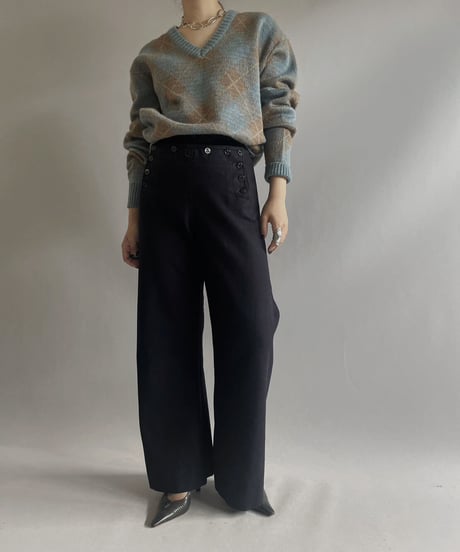 【USED】 OLD GAP Argyle Knit / 231028-011
