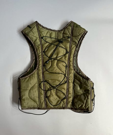 【RE;CIRCLE】 RE Liner Code Vest Khaki / LINER-06