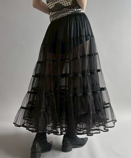 【USED】 Sheer Long Pannier /260613-030