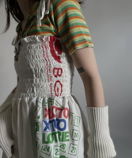 【RE;CIRCLE】 RE Eco Bag Camisole One-piece ③ /220407-003