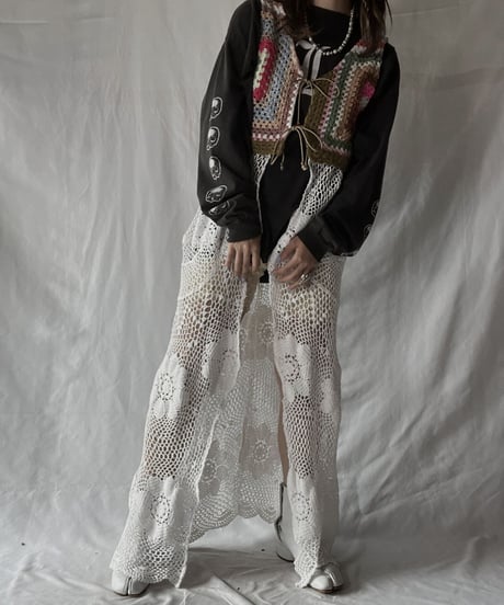 【RE;CIRCLE】 RE Granny × Crochet N/S Gown①/211014-011
