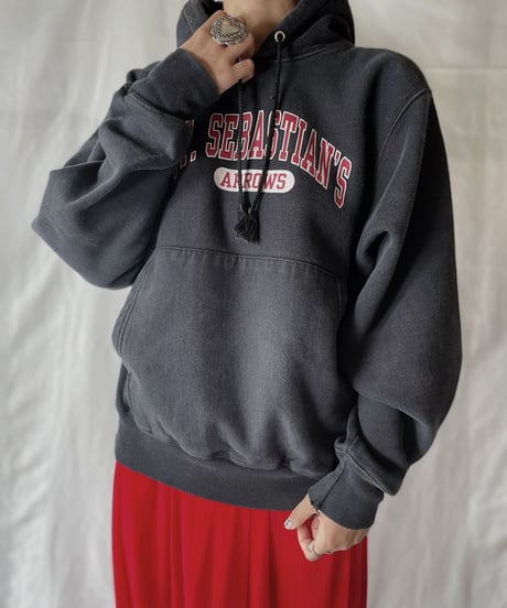 【USED】  Champion Reverse Weave Hoodie ST.SEBASTIANS/210902-009
