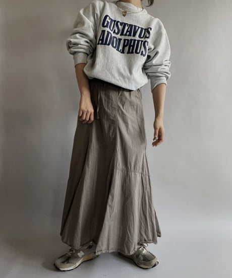 【USED】 Cotton Long Skirt / 220903-029