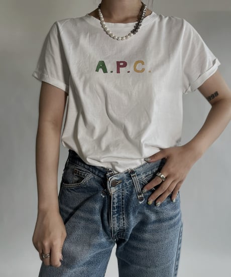 【USED】 A.P.C. Short Sleeved T-shirt / 220625-021