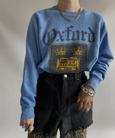 【USED】 BLUES Sweat Top/ 231014-021