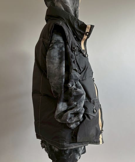 【USED】 Stitch Design Down Vest / 251227-013