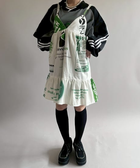 【RE;CIRCLE】 Re Eco Bag Back Lace Up Cami  /  250417-001