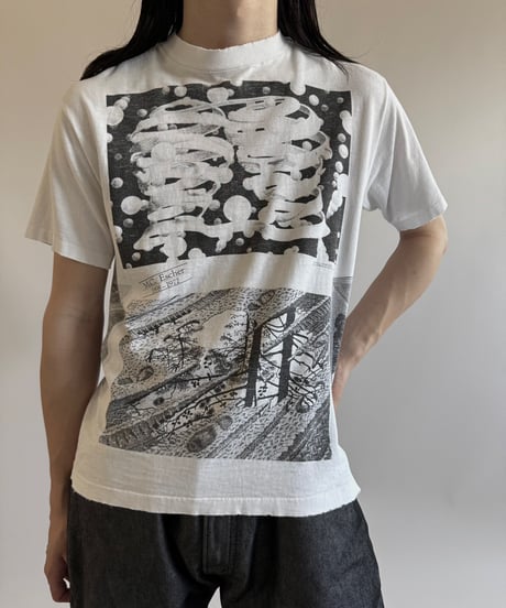 【USED】 Made in USA 90's SOFTEE M.C. ESCHER T-Shirt /250621-028