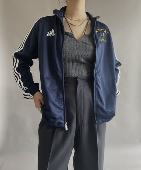 【USED】 adidas Jersey Zip-up Top / 230401-024