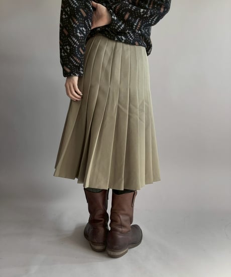 【USED】 modissa pleats Skirt / 260214-009
