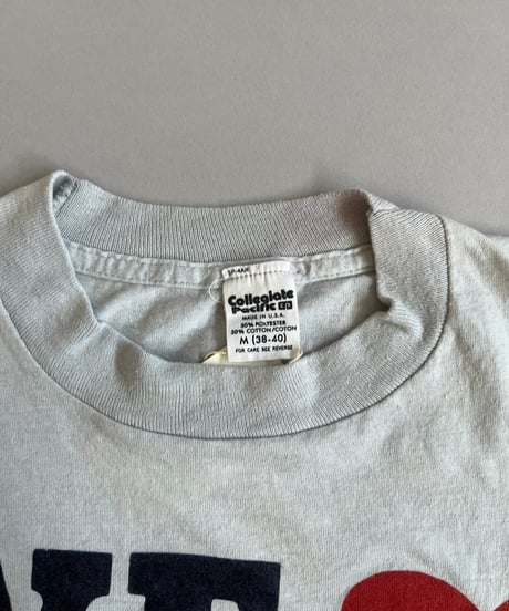 【USED】 Made in USA 80~90s Collegelate Pacific T-Shirt  /240608-004