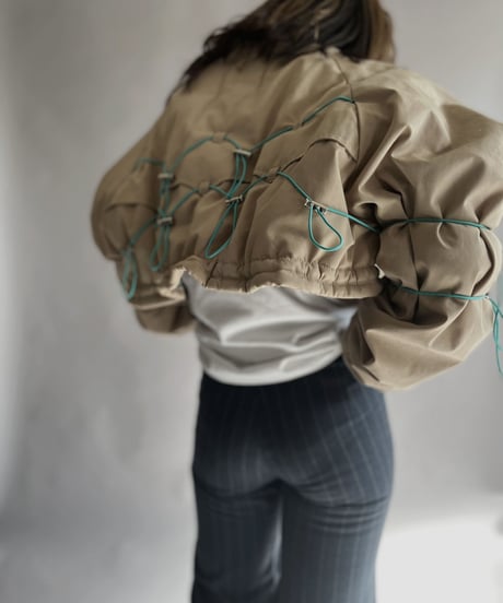 【RE;CIRCLE】 RE Draw Code Short Down Jacket / 230126-006