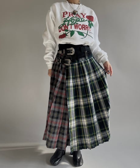 【RE;CIRCLE】 RE Kilt Long Skirt / 250102-007