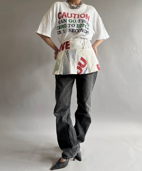【RE;CIRCLE】RE Eco-Friendly Bag Pleats Mini Skirt/ 240905-009