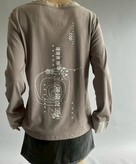 【USED】 Cop.Copine Stitch Design L/S Top  /251014-046