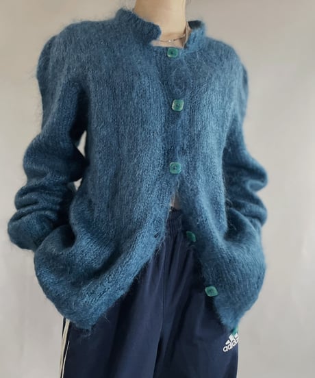 【USED】 Knit Mohair Cardigan / 230102-020