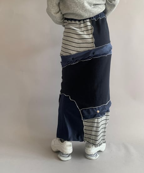 【RE;CIRCLE】 RE Mellow Convertible Skirt /  241121-004