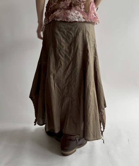 【USED】 Design Flare Skirt  / 250726-025