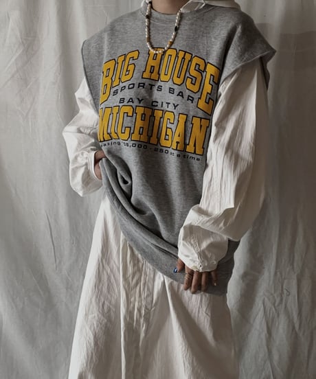 【RE;CIRCLE】 RE No-sleeve Sweat⑥/210414-034
