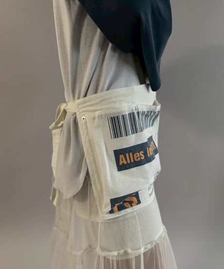 【RE;CIRCLE】 Re Eco Bag Apron /  260413-007