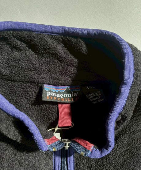 【USED】 Made in USA 99's Patagonia Synchilla Fleece Half Zip Pullover / 260214-008