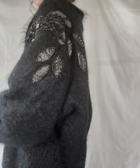 【USED】    Mohair Knit Cardigan/211216-017