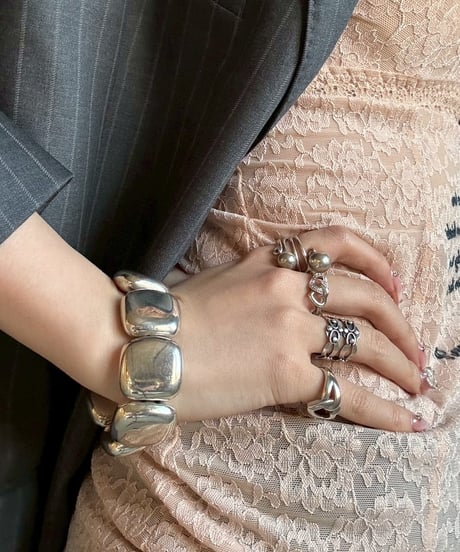 【USED】 Vintage Silver Bangle / 251201-015