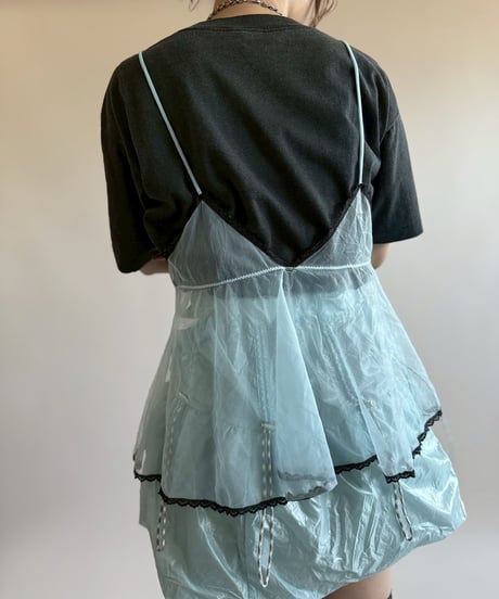 【USED】  Design Sheer Camisole Top/250510-039