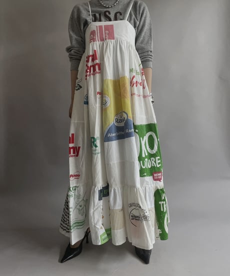 【RE;CIRCLE】RE Eco-Friendly Bag Camisole Long One-piece / 230427-022