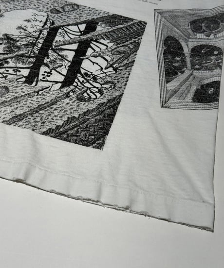 【USED】 Made in USA 90's SOFTEE M.C. ESCHER T-Shirt /250621-028