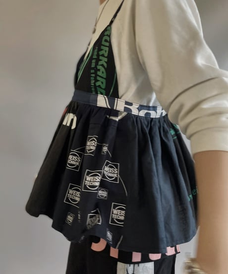 【RE;CIRCLE】RE Eco-Friendly Bag Camisole Bustier Black / 230828-006