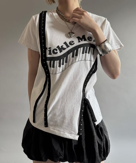 【RE;CIRCLE】 RE Hock Tape T-Shirt  / 250828-006
