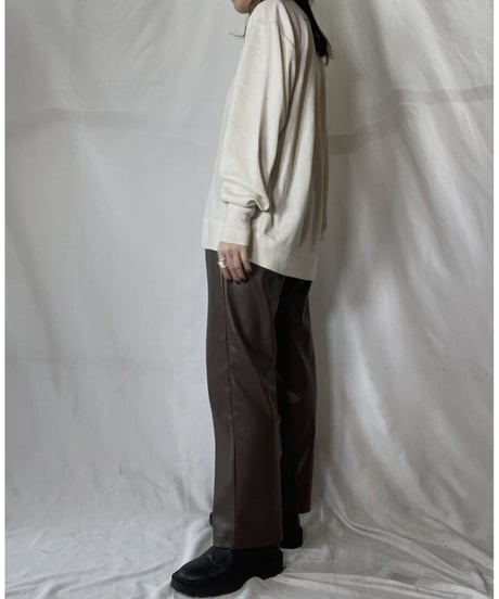 【USED】 LACOSTE Acrylic Knit Cardigan  ① / 220111-001
