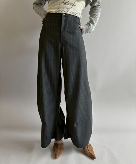 【RE;CIRCLE】 RE Suit Barrel Leg Pants/ 260420-021