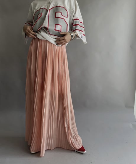 【USED】 Poly Long Skirt / 230311-024