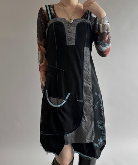 【USED】 Design Camisole One-piece  /250927-019