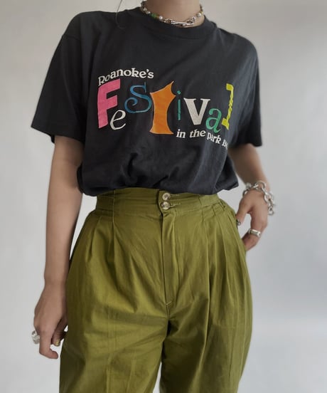 【USED】 '91 Roanoke's Festival Park T-shirt / 220827-027
