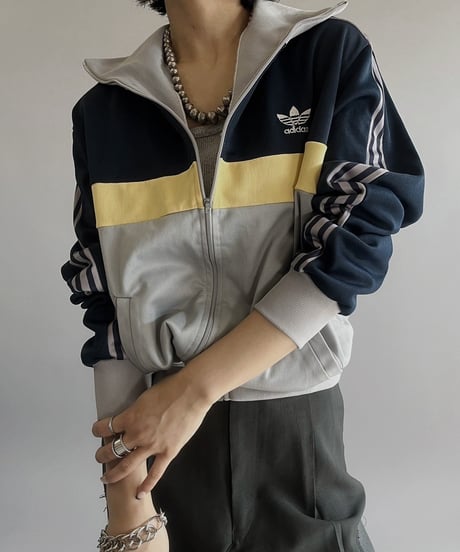 【USED】70~80s adidas Jersey Top /240224-007