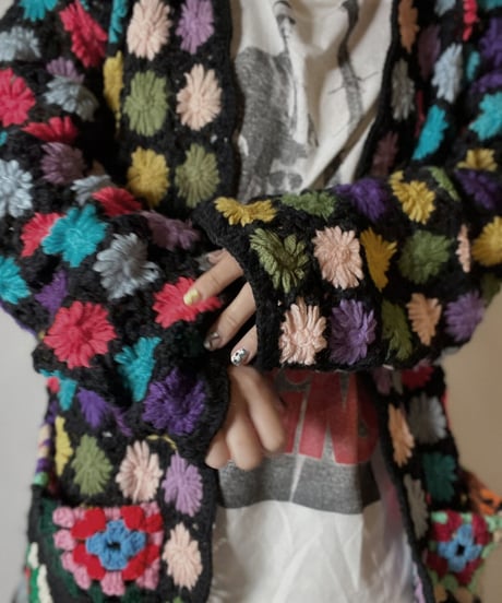 【RE;CIRCLE】 RE Granny Knit L/S Cardigan②/210917-014