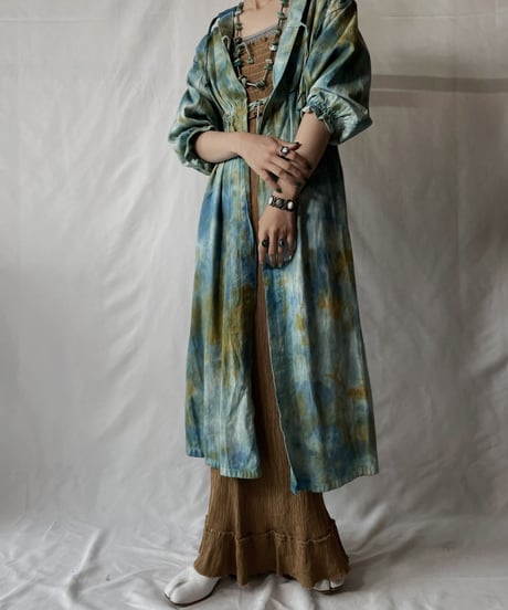 【RE;CIRCLE】  RE Tie-dyed Medical S/S Gown②/20210819-036
