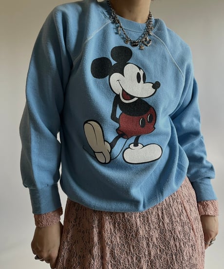 【USED】 90's Disney Mickey Sweat /250111-025
