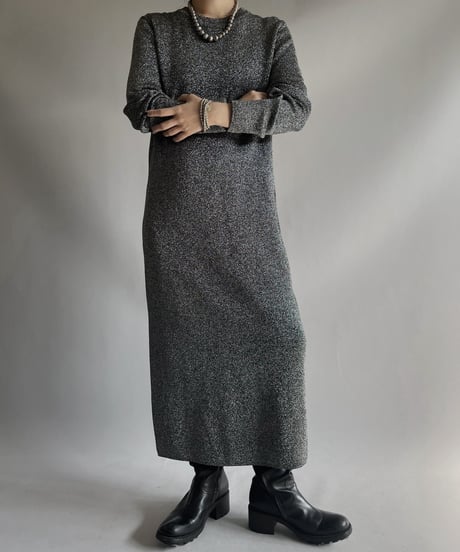 【USED】  L/S Lame One-piece / 231104-019