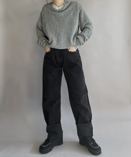 【USED】 Levi's 550 Denim Pants Black / 230204-019