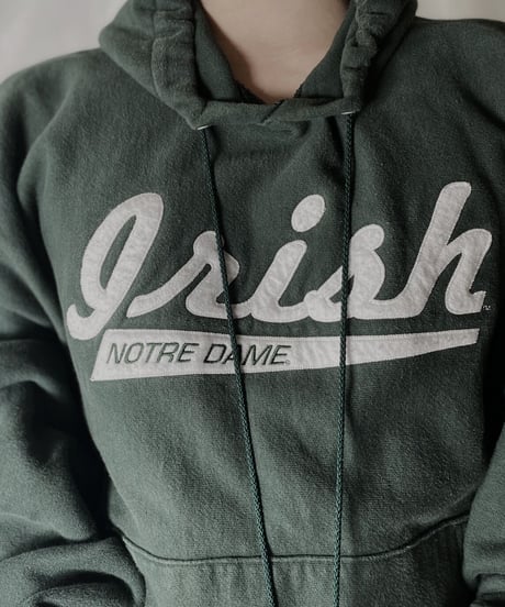 【USED】  Champion Reverse Weave Hoodie NOTREDAME/211116-052