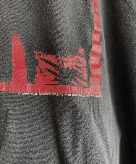 【USED】  Band T-shirt 1993s RAGE AGAINST THE MACHINE / 230703-028