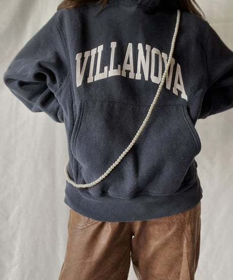 【USED】   Champion Reverse Weave Hoodie VILLANOVA/211007-035