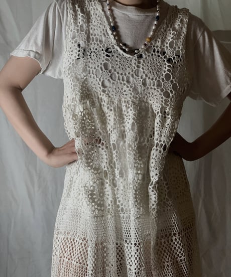 【RE;CIRCLE】 RE Lace N/S One-piece②/210714-007