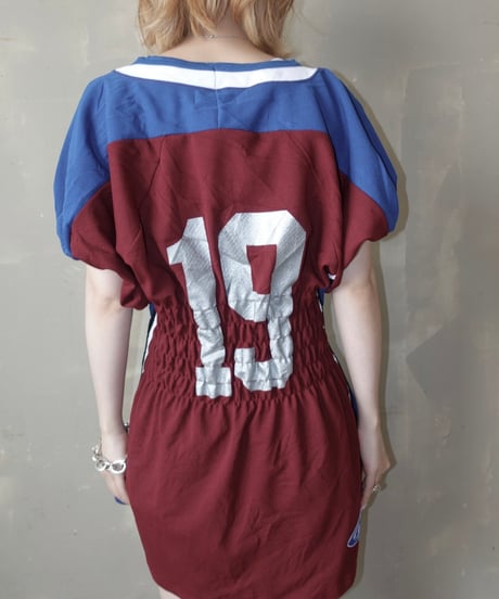 【RE;CIRCLE】 Re Shirring Football Shirt  /  250724-031